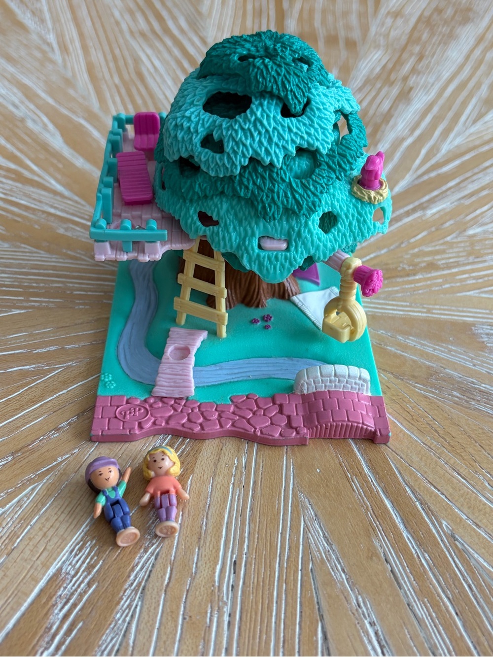 1994 COMPLETE Tree House Bluebird Polly Pocket